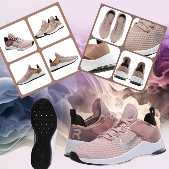 Air Max Bella TR Trainer 2 by Nike -Rose Gold - Ladies Size 8 - Picture 2 of 10